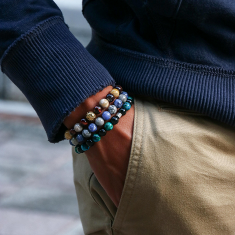 How to rock beaded bracelets like a pro - men's style tips – The Dark Knot