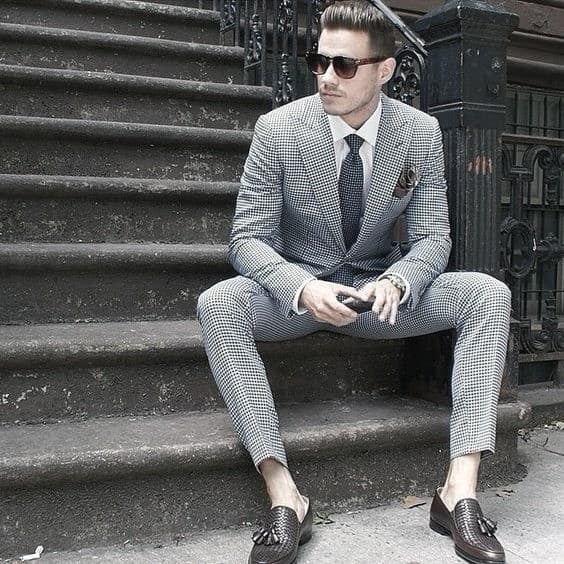 How To Pair Brown & Grey  Matching Brown & Grey With Suits, Shoes