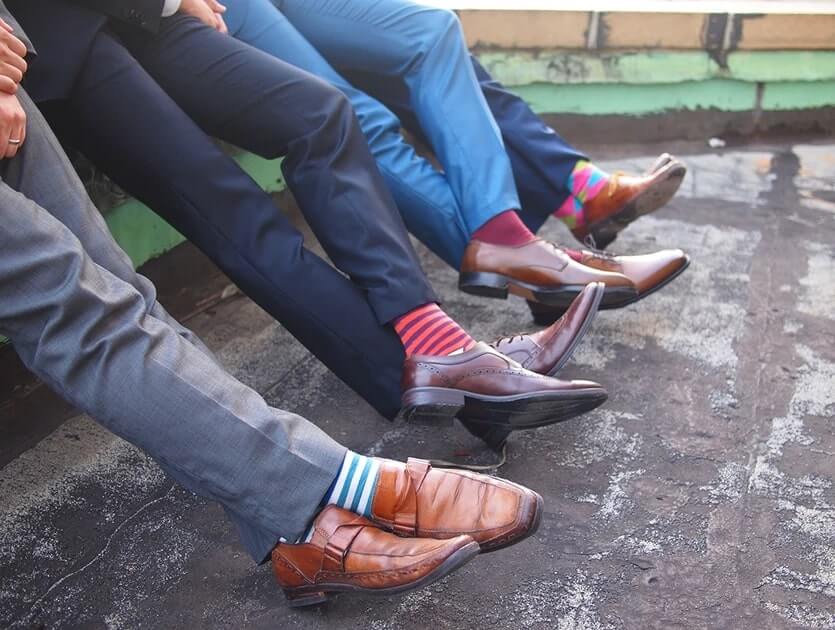 5 Pairs) Classic Argyle Socks Men Solid Fashion Socks Loafer Daily