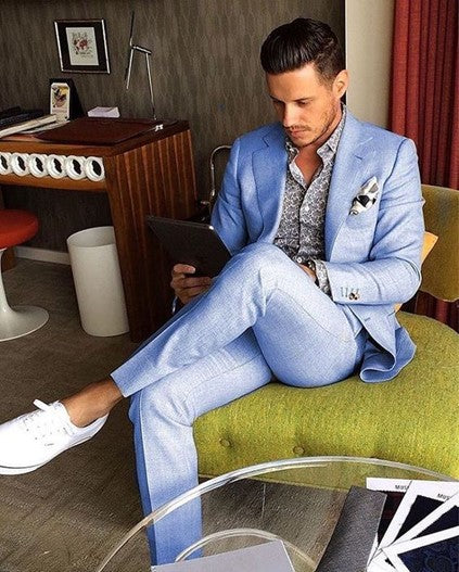 Men's Outfit Guide: Styling Outfits With Blue Shoes