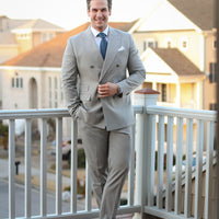 Turquoise, White & Light Blue Polka Dot Silk Tie