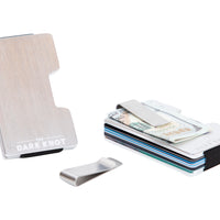 Silver Slim Minimalist Wallet