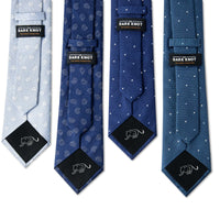 Paisley & Polka Dot Silk Ties