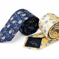 Floral Silk Ties | Wedding Floral Silk Ties