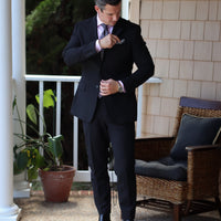 Grey & Pink Geometric Foulard Patterned Silk Tie