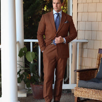 Navy & Silver Paisley Silk Tie