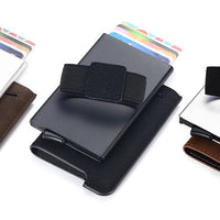 Madison Coffee Slim Wallet