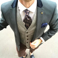 Brownish Gold Paisley Silk Tie