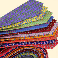 Animal Motif Silk Ties