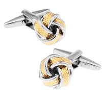 Gold & Silver Rhodium Plated Cufflinks
