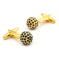Gold & Black Cufflinks
