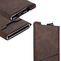 Madison Brown Slim Wallet