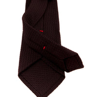 Grenadine Brown Silk Tie