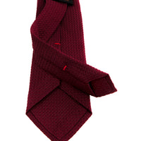 Grenadine Burgundy Silk Tie