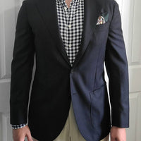 White Foulard Silk Pocket Square