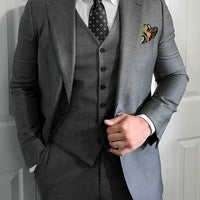 Olive Green Foulard Silk Tie from The Dark Knot