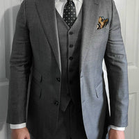 Olive Green Foulard Silk Tie from The Dark Knot