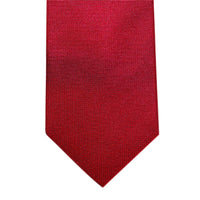 Wine Solid Silk Tie