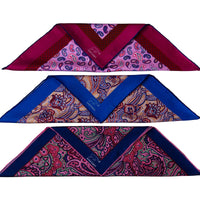 Paisley Silk Pocket Squares