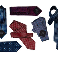 Geometric Silk Ties