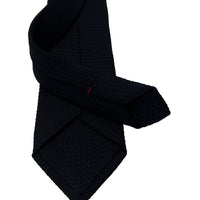 Domaso Grenadine Navy Silk Tie