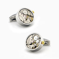 Sanford Watch Stainless Steel Cufflinks