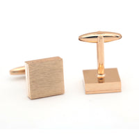Savannah Rose Gold Rhodium Plated Cufflinks