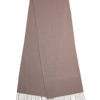 Taupe Men's Wool Scarf