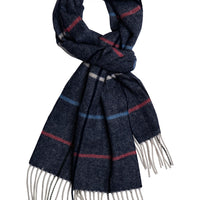 Men's Grey Wool Scarf