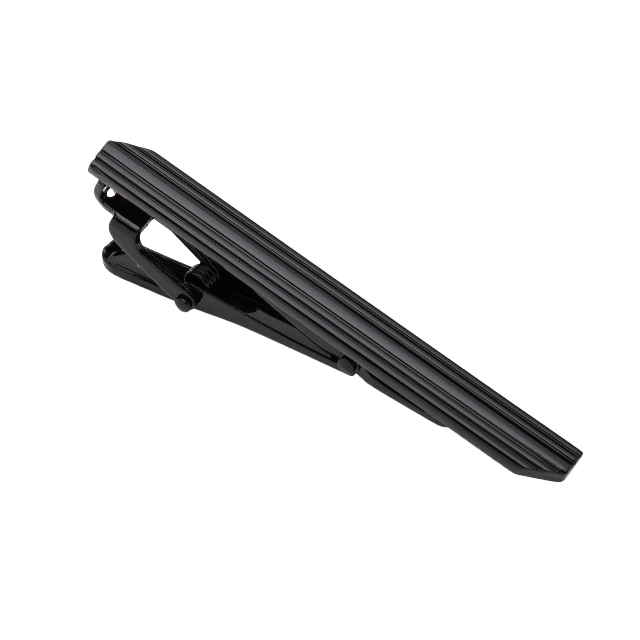 Suffolk Black Stainless Steel Tie Bar – The Dark Knot