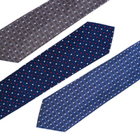 Geometric Foulard Silk Ties