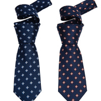 Geometric Silk Ties