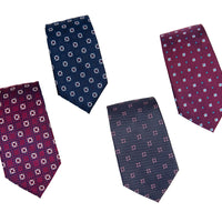 Geometric Silk Ties