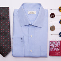Three Ties and Three Pocket Squares Starter Kit