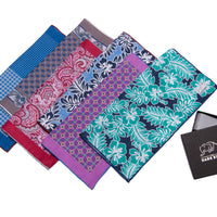 Hand Made Linen Pocket Squares