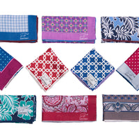 Linen and Silk Pocket Squares