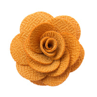 Gold lapel flower