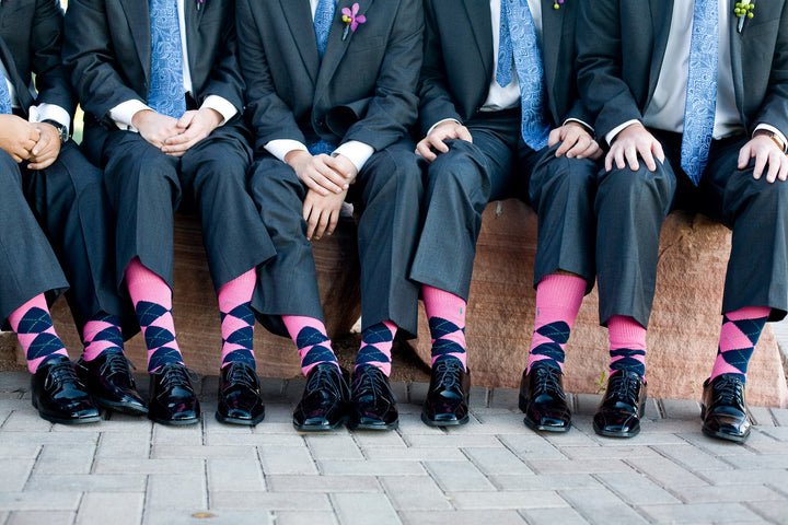 A Men's Guide To Wearing Colorful Socks