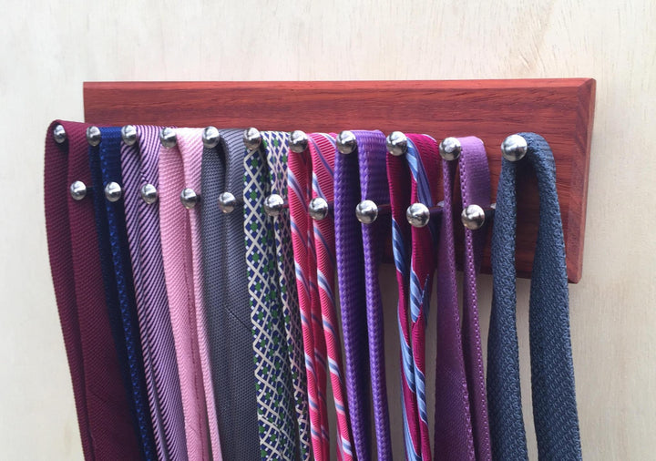 Custom Wooden Tie Racks