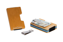 Gold Slim Minimalist Wallet