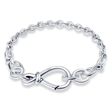 Women's Sterling Silver Chain Link Bracelet