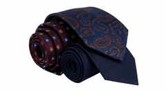 Navy Suit Ties Combinations Bundle Collection 
