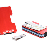 Red Slim Minimalist Wallet