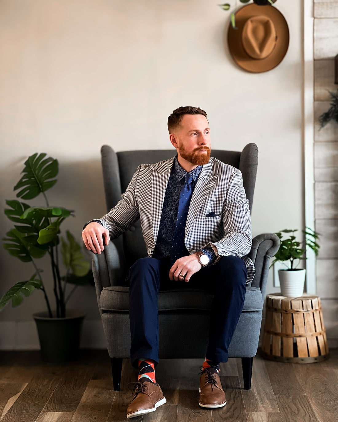 Business Casual Colorful Socks 