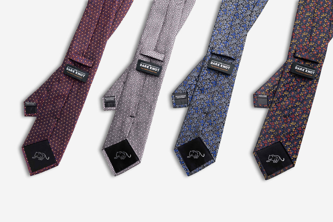 Floral Silk Ties 