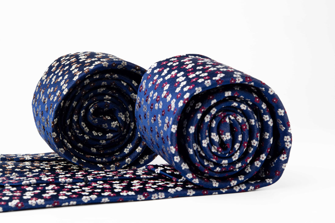 Floral Silk Ties 