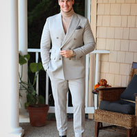 Black, White & Grey Anchor Silk Pocket Square