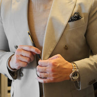 Black, White & Grey Anchor Silk Pocket Square