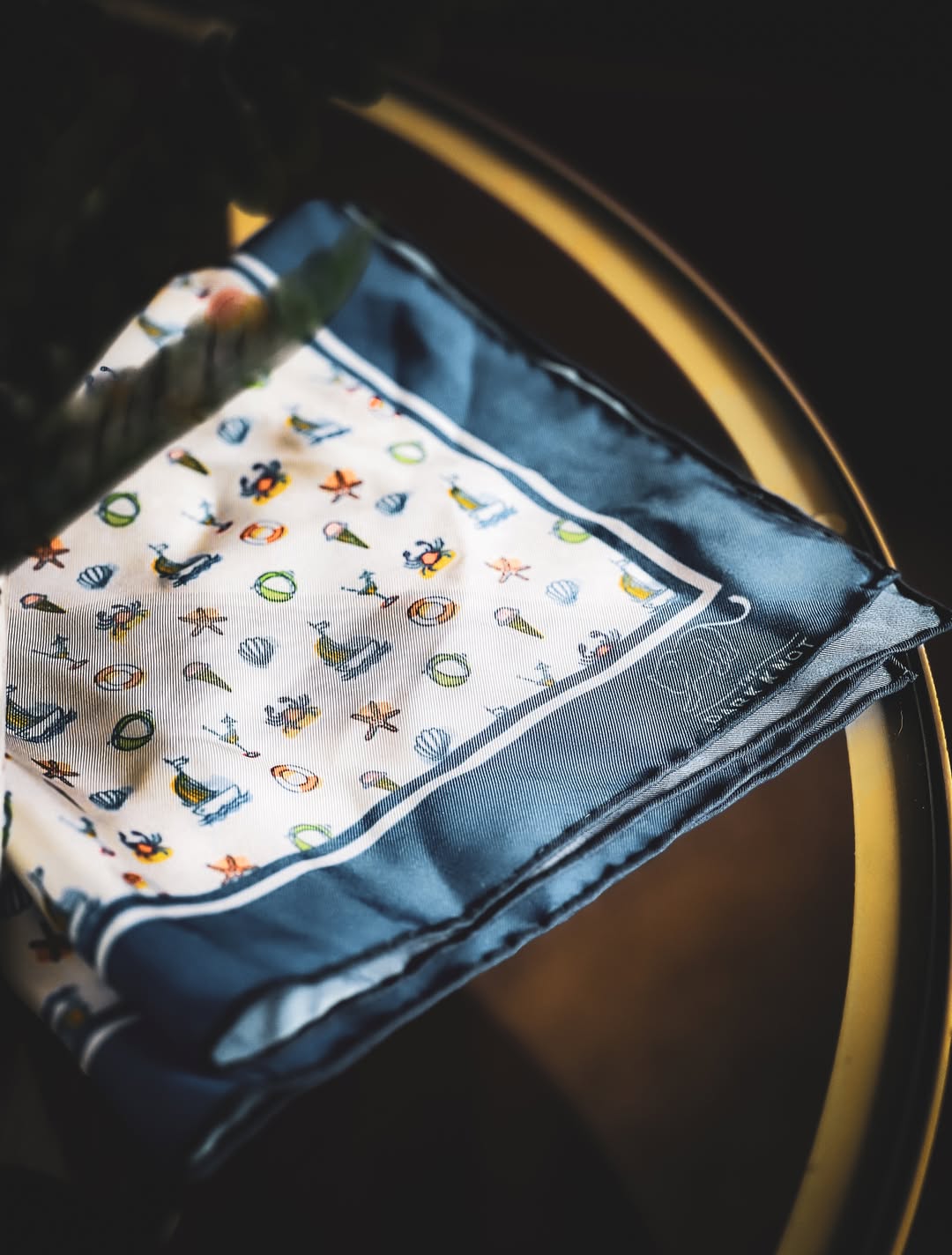 White Party Silk Pocket Square