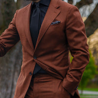 Black, White & Grey Anchor Silk Pocket Square